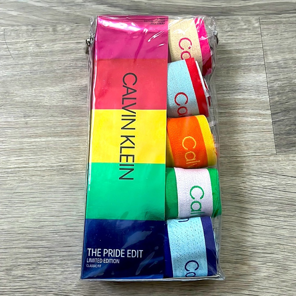 Calvin Klein Men’s JockStraps Pride Edition LARGE
